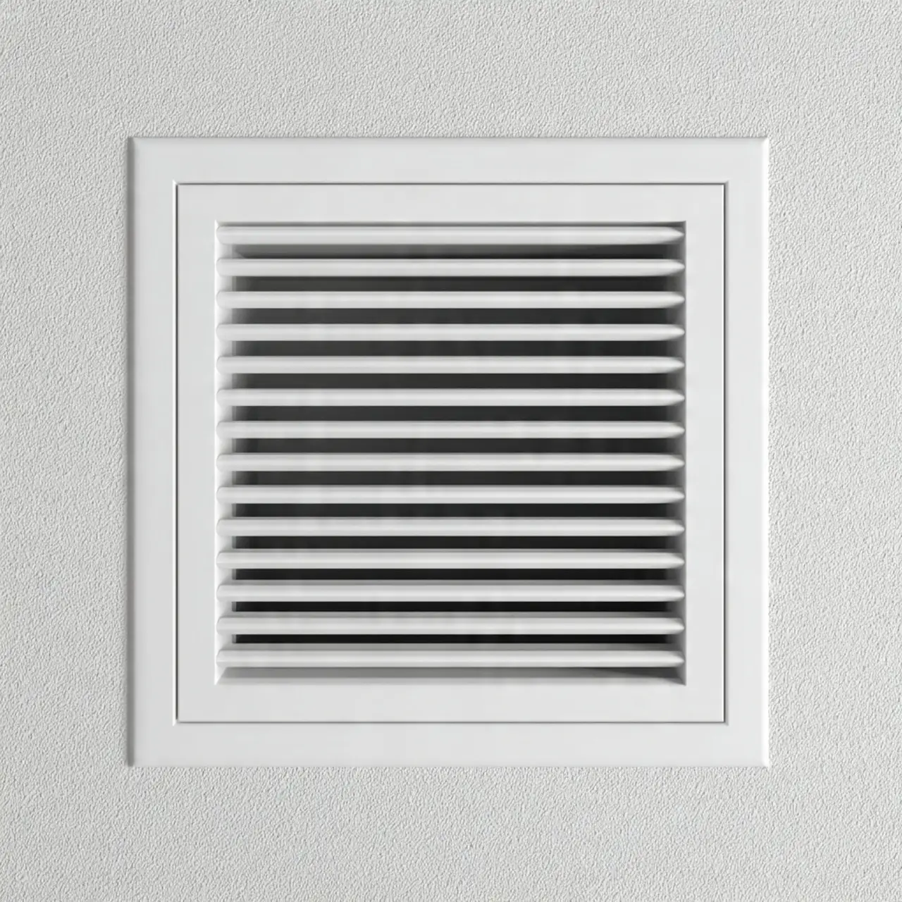 Clean air duct after cleaning