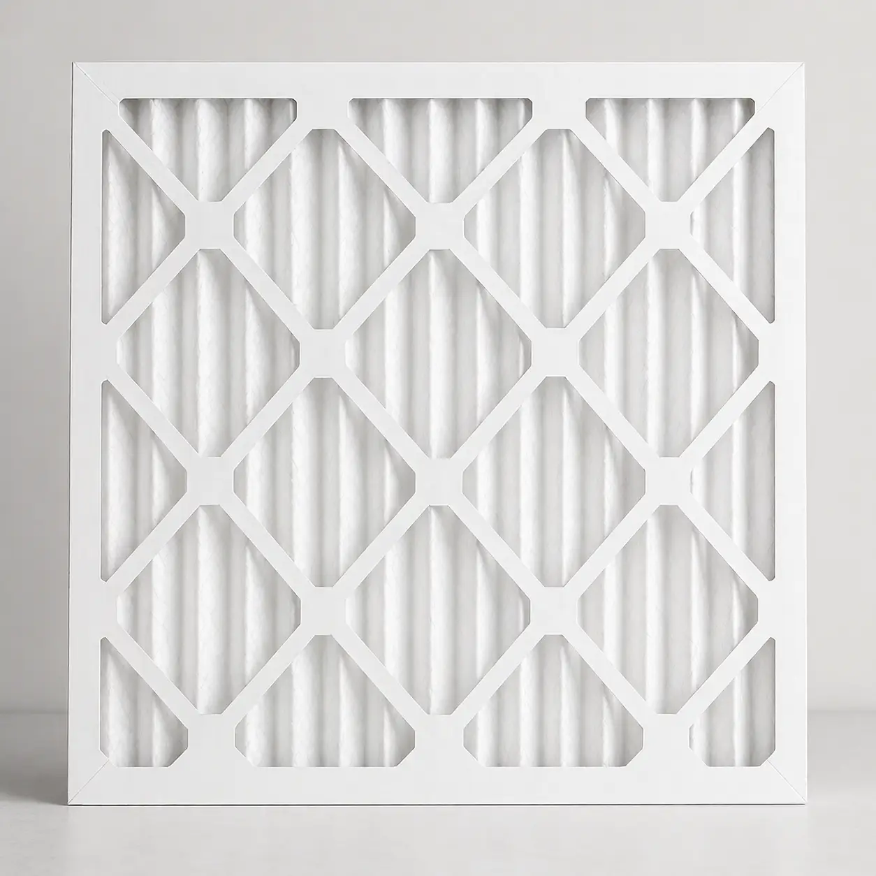 Clean air duct after cleaning