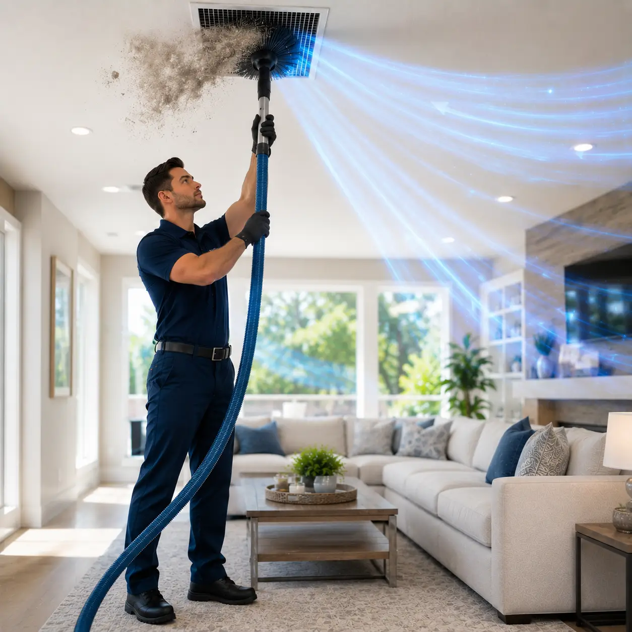 Professional Air Vent Cleaning Service in Mission Bend TX