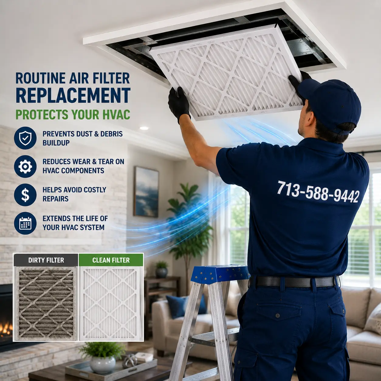 Protect Your HVAC with Routine Air Filter Replacement